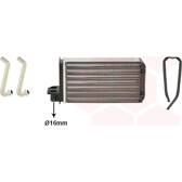 Heat Exchanger, interior heating VAN WEZEL - 40006088