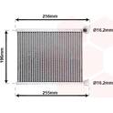 Heat Exchanger, interior heating VAN WEZEL - 40006366