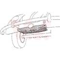 Holder, spare wheel VAN WEZEL - 5801.67