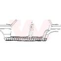 Instapplaat VAN WEZEL - 3024103
