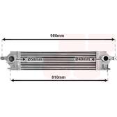 Interkoeler, tussenkoeler VAN WEZEL - 13004350