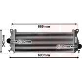 Intercooler VAN WEZEL - 02014707