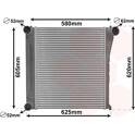 Intercooler VAN WEZEL - 02014708