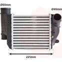 Intercooler VAN WEZEL - 03004304