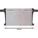 Intercooler VAN WEZEL - 03014726