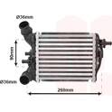 Intercooler VAN WEZEL - 17004375