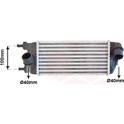 Intercooler VAN WEZEL - 17004391