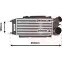 Intercooler VAN WEZEL - 18004476