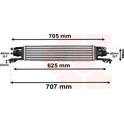 Intercooler VAN WEZEL - 37004420