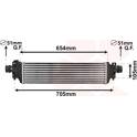 Intercooler VAN WEZEL - 37004664