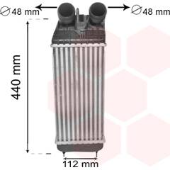 Intercooler VAN WEZEL Per Peugeot 208, Citroën C3 - Ricambio Turbo Diesel - Foto 12