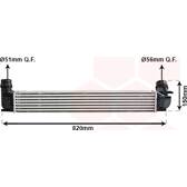 Intercooler VAN WEZEL - 43004412