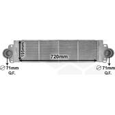 Intercooler VAN WEZEL - 58004233