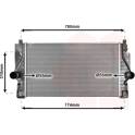 Intercooler VAN WEZEL - 58004246