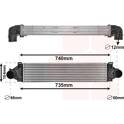 Intercooler VAN WEZEL - 59004190