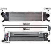 Intercooler VAN WEZEL - 82014705