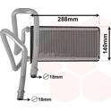 Voorverwarmer, interieurverwarming VAN WEZEL - 02006226