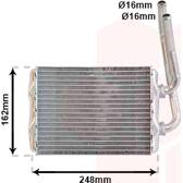 Voorverwarmer, interieurverwarming VAN WEZEL - 43006220