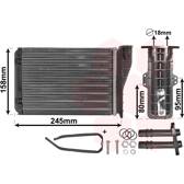 Voorverwarmer, interieurverwarming VAN WEZEL - 43006249