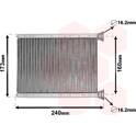 Voorverwarmer, interieurverwarming VAN WEZEL - 43006569