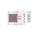 Voorverwarmer, interieurverwarming VAN WEZEL - 83006047