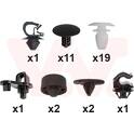 Kit d'assemblage (capot-moteur) VAN WEZEL - 1511797
