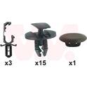Kit d'assemblage (capot-moteur) VAN WEZEL - 3729797