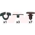 Kit d'assemblage (capot-moteur) VAN WEZEL - 4929797