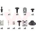 Kit d'assemblage (pare-chocs) VAN WEZEL - 0177794