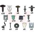 Kit d'assemblage (pare-chocs) VAN WEZEL - 0370794