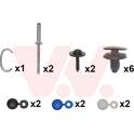 Kit d'assemblage (pare-chocs) VAN WEZEL - 0929793