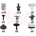 Kit d'assemblage (pare-chocs) VAN WEZEL - 0949794