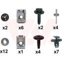 Kit d'assemblage (pare-chocs) VAN WEZEL - 0975793