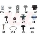 Kit d'assemblage (pare-chocs) VAN WEZEL - 0979793
