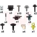 Kit d'assemblage (pare-chocs) VAN WEZEL - 0979794