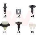 Kit d'assemblage (pare-chocs) VAN WEZEL - 0982793