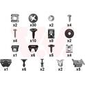 Kit d'assemblage (pare-chocs) VAN WEZEL - 0982794