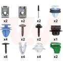 Kit d'assemblage (pare-chocs) VAN WEZEL - 0989793