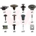 Kit d'assemblage (pare-chocs) VAN WEZEL - 1506794