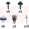 Kit d'assemblage (pare-chocs) VAN WEZEL - 1510793