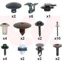 Kit d'assemblage (pare-chocs) VAN WEZEL - 1528793