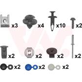 Kit d'assemblage (pare-chocs) VAN WEZEL - 1808794