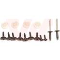 Kit d'assemblage (pare-chocs) VAN WEZEL - 4007793