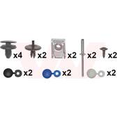 Kit d'assemblage (pare-chocs) VAN WEZEL - 4040793