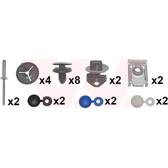 Kit d'assemblage (pare-chocs) VAN WEZEL - 4042793