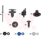 Kit d'assemblage (pare-chocs) VAN WEZEL - 4076793