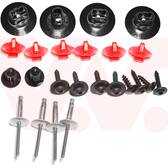 Kit d'assemblage (pare-chocs) VAN WEZEL - 4312793