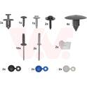 Kit d'assemblage (pare-chocs) VAN WEZEL - 4367794