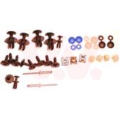 Kit d'assemblage (pare-chocs) VAN WEZEL - 4924794