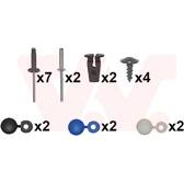 Kit d'assemblage (pare-chocs) VAN WEZEL - 5829794